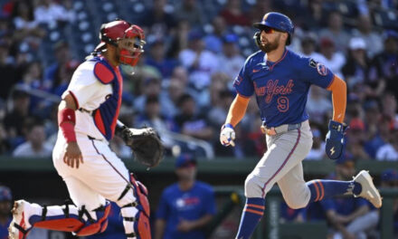 Nimmo iguala récord de los Mets con nueve carreras impulsadas en paliza 19-5 a Nacionales