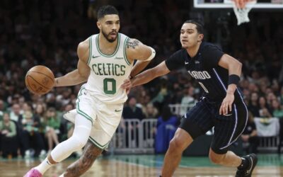 Celtics vencen 103-86 al Magic en el Juego 1