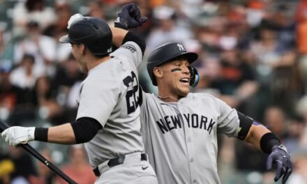 Yankees conectan 6 jonrones solitarios y derrotan 15-3 a Orioles, apaleados de nuevo