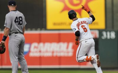 Orioles ganan 2 de 3 contra Yankees, al llevarse el último juego por 5-4 pese al jonrón de Judge