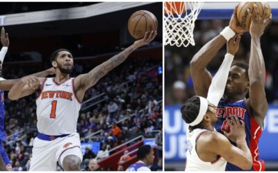 Cunningham anota 36 puntos y Pistons vencen a Knicks por 115-106 en posible adelanto de playoffs