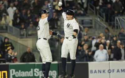 Chisholm, Grisham, Rice y Wells disparan jonrones ante Lugo; Yankees vencen 4-1 a Reales