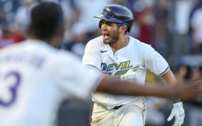 Williams dilapida ventaja en la 9ª y Rays vencen 10-8 a Yankees con jonrón de Aranda en la 10ª.