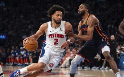 Pistons rompen récord de 15 derrotas seguidas en playoffs y vencen 100-94 a Knicks en el juego dos