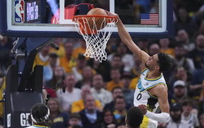Con dobles-dobles de Siakam y Haliburton Pacers vencen 123-115 a Bucks para situarse 2-0 en la serie