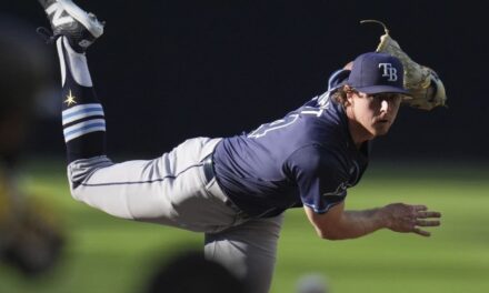 Pepiot y Lowe ayudan a Rays a vencer 4-1 a Padres para su cuarta victoria consecutiva