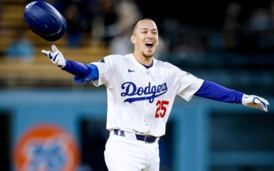 Edman conecta sencillo de dos carreras en la décima y Dodgers superan 7-6 a Marlins
