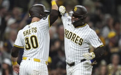 Bogaerts conecta HR y remolca 3 para que Padres derroten 7-4 a Gigantes