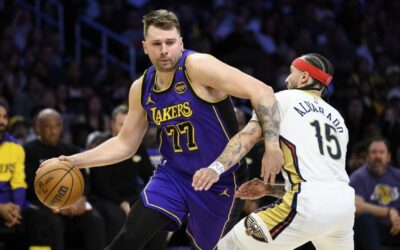 Luka Doncic se recupera y lidera a Lakers en victoria 124-108 sobre Pelicans