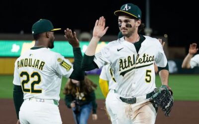 Cease permite 9 carreras y Atléticos vencen 10-4 a Padres para su 1ra victoria en Sutter Health Park