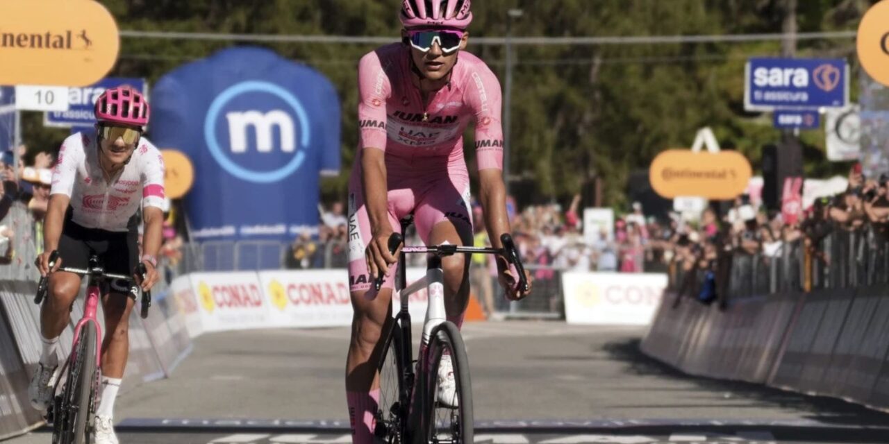 Del Toro sigue de rosa en el Giro tras el primero de dos grandes duelos de montaña