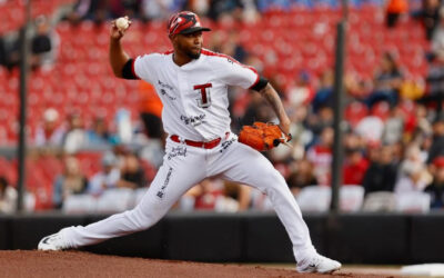 Julio Teherán dominó en cinco entradas para guiar el triunfo de Toros de Tijuana por 9-2 sobre Caliente de Durango 