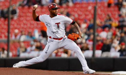 Julio Teherán dominó en cinco entradas para guiar el triunfo de Toros de Tijuana por 9-2 sobre Caliente de Durango 