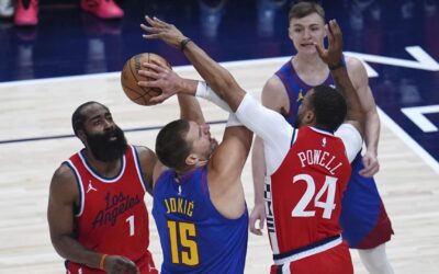 Nikola Jokic y Denver Nuggets avanzan en el séptimo partido ante los Clippers.