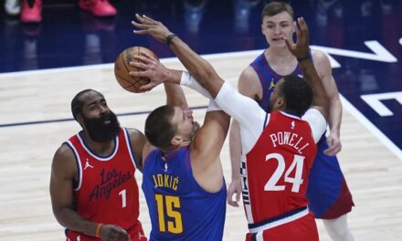 Nikola Jokic y Denver Nuggets avanzan en el séptimo partido ante los Clippers.