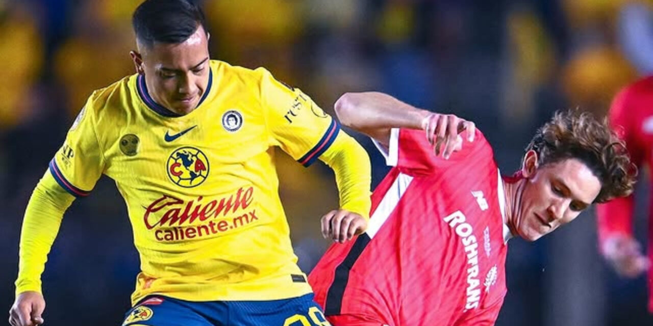 América y Toluca empatan en la final de ida