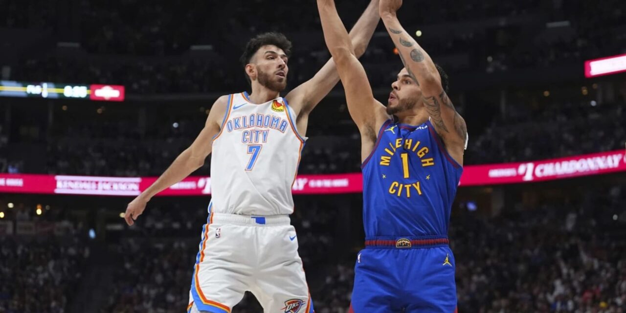 Murray y Porter llevan a Nuggets hacia victoria de 113-104 sobre Thunder para tomar ventaja de 2-1