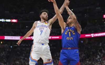 Murray y Porter llevan a Nuggets hacia victoria de 113-104 sobre Thunder para tomar ventaja de 2-1