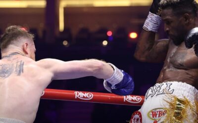 ‘Canelo’ Álvarez derrota a William Scull y se torna campeón absoluto de las 168 libras