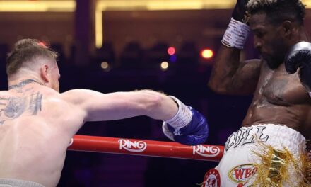 ‘Canelo’ Álvarez derrota a William Scull y se torna campeón absoluto de las 168 libras