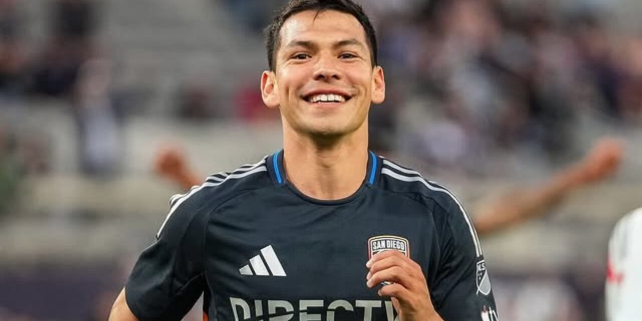 Lozano anotó dos goles y repartió dos asistencias en la goleada del San Diego FC al FC Dallas