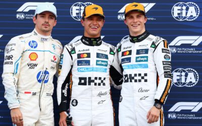 Lando Norris clasifica en la pole en Gran Premio de Mónaco de F1 con tiempo récord