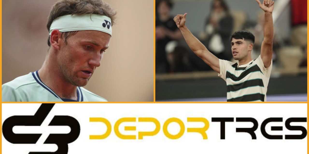 Ruud sufre por una dolorosa rodilla y Alcaraz avanza en Roland Garros(Video D3 completo 12:00 PM)