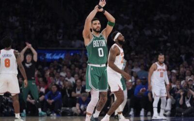 Celtics aplastan a Knicks 115-93 y reducen ventaja de Nueva York a 2-1 en semifinales del Este