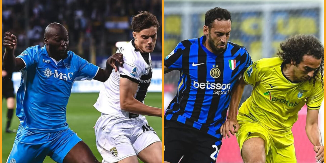 La lucha por el título de la Serie A entre Napoli e Inter se extiende hasta el último día