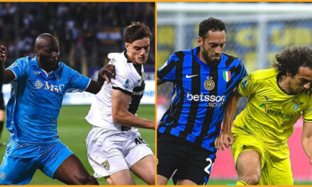 La lucha por el título de la Serie A entre Napoli e Inter se extiende hasta el último día