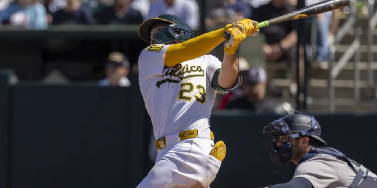 Langeliers impulsa 5 y Atléticos derrotan 11-7 a Yankees pese a 2 jonrones de Judge