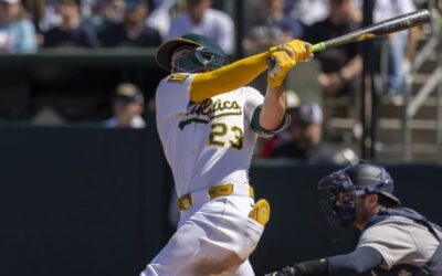 Langeliers impulsa 5 y Atléticos derrotan 11-7 a Yankees pese a 2 jonrones de Judge