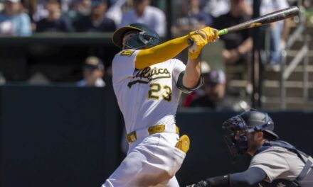 Langeliers impulsa 5 y Atléticos derrotan 11-7 a Yankees pese a 2 jonrones de Judge