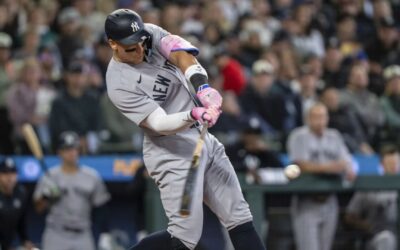 Judge batea 15to jonrón para liderar las mayores y guiar a Yankees a triunfo sobre Marineros