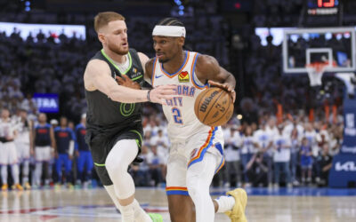 Gilgeous-Alexander y Thunder apabulla 114-88 a Timberwolves al poner en marcha finales del Oeste