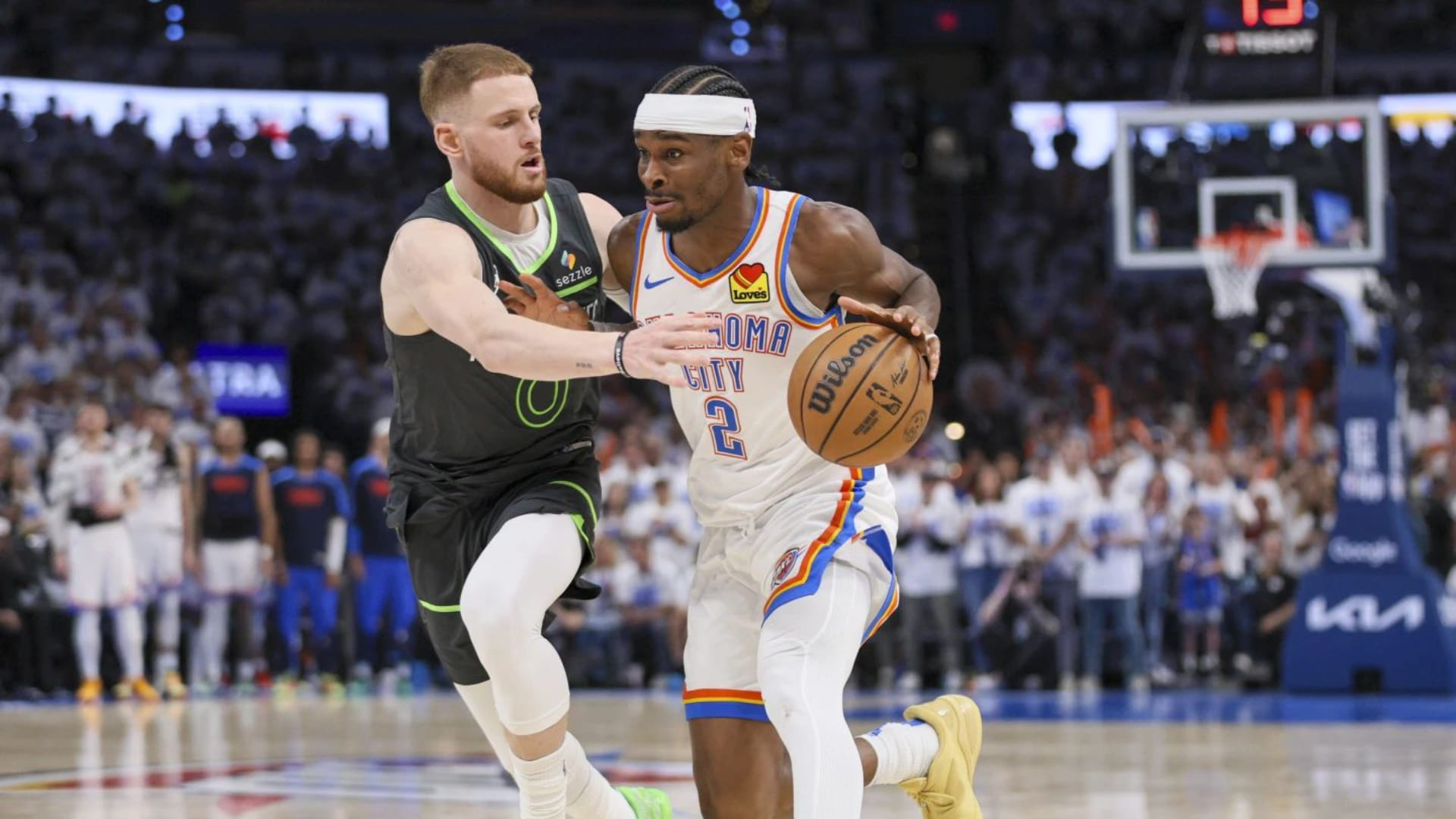 Gilgeous-Alexander y Thunder apabulla 114-88 a Timberwolves al poner en marcha finales del Oeste