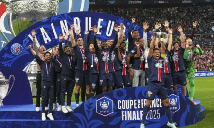 PSG vence al Reims y gana la Copa de Francia antes de la final de la Liga de Campeones