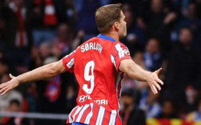 Sorloth anota 4 goles y el triplete más rápido de La Liga para que Atlético golee a Real Sociedad