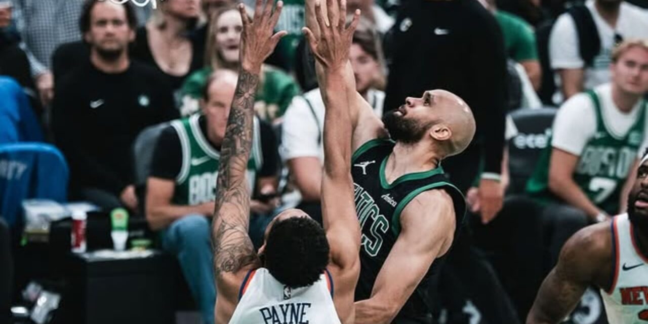 White anota 34 puntos y Celtics evitan eliminación con victoria 127-102 ante Knicks en 5to partido