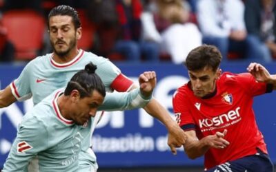 Osasuna alimenta el sueño europeo a costa del Atlético