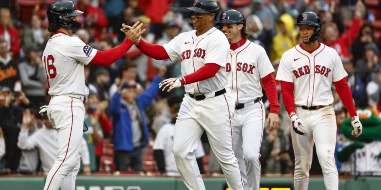 Devers logra récord personal con ocho producidas en triunfo de Medias Rojas por 19-5 sobre Orioles
