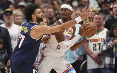 Shai Gilgeous-Alexander anota 25 puntos y lidera al Thunder ante Denver 92-87 para empatar la serie 2-2