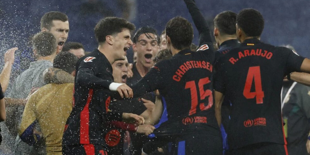 Yamal, Raphinha y Pedri allanan el camino del Barcelona al título de La Liga, de la mano de Flick