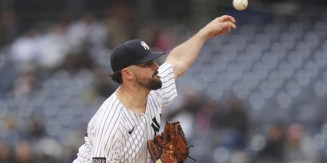 Rodón y los Yankees vencen 3-0 a Raners y ganan la serie a 3 juegos