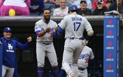 Ohtani conecta su 20mo jonrón para liderar las mayores y Dodgers doblegan 9-5 a Guardianes
