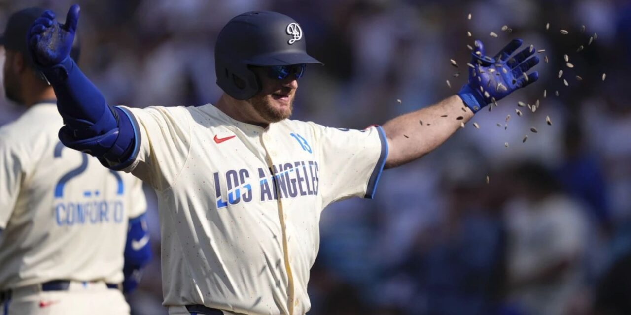 Muncy impulsa 7 para Dodgers en paliza 18-2 ante Yankees y rompen récord ante Nueva York