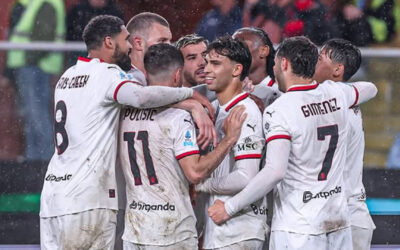 Con dos goles en dos minutos, el AC Milan vence a Genoa y mantiene vivas esperanzas de Champions