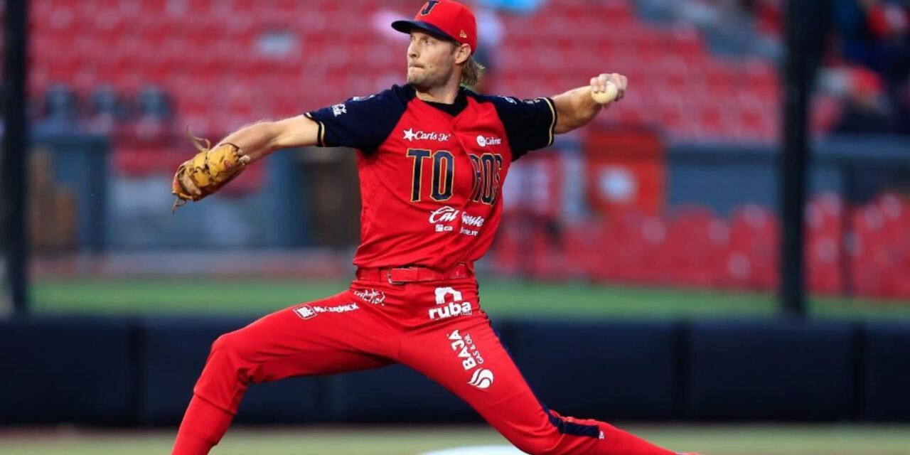 Matt Dermody dictó cátedra en la lomita y Toros de Tijuana superó 4-0 a Dorados de Chihuahua