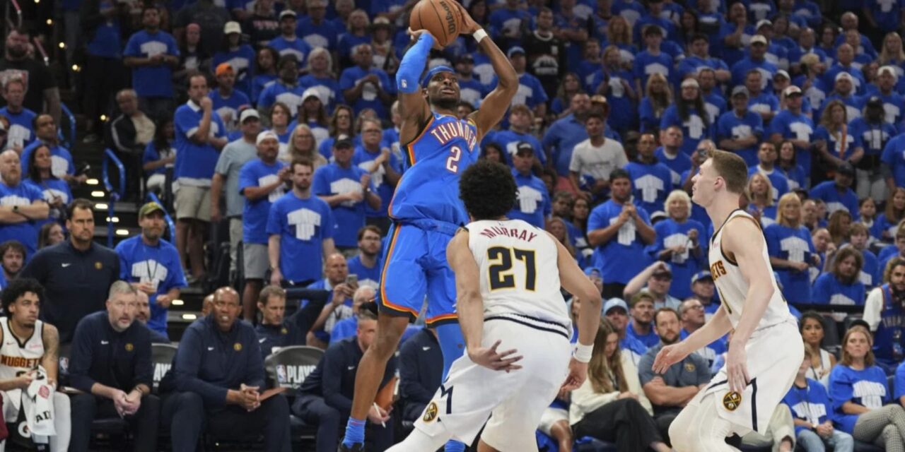 Thunder avanza a la final del Oeste tras vencer 125-93 a Nuggets en juego 7