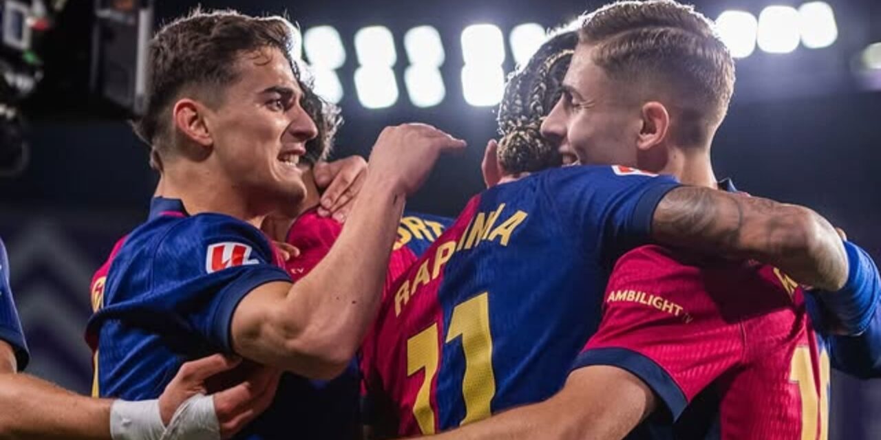 El Barça remonta tras el descanso al Valladolid